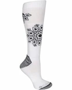 Columbia Thermolite Snowflakes Over-the-Calf Ski Medium Weight 1-Pack | Socks