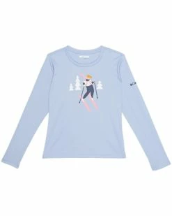Columbia Kids Mirror Rock™ Long Sleeve Graphic Tee (Little Kids/Big Kids) | Shirts & Tops