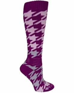 Columbia Houndstooth Over-the-Calf Snowboard Medium Weight 1-Pack | Socks