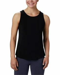 Columbia Women's Essential Elements Sleeveless Tank Top, Moisture Wicking, Sun Protection | Shirts & Tops