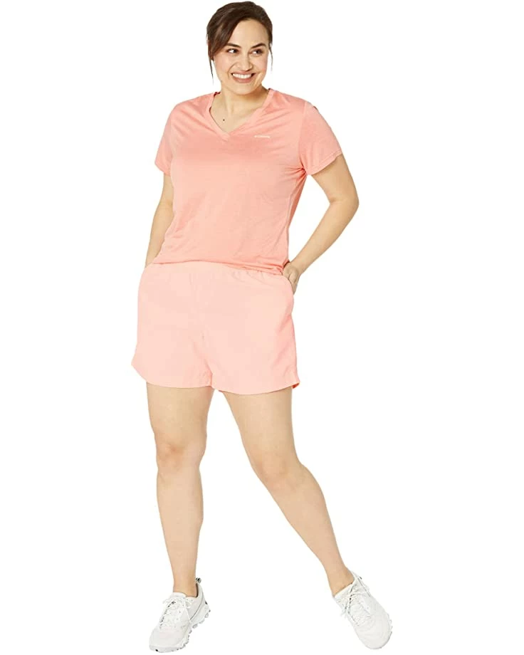 Columbia Plus Size Hike™ Short Sleeve V-Neck | Shirts & Tops 4 Columbia Plus Size Hike™ Short Sleeve V-Neck | Shirts & Tops - Image 4