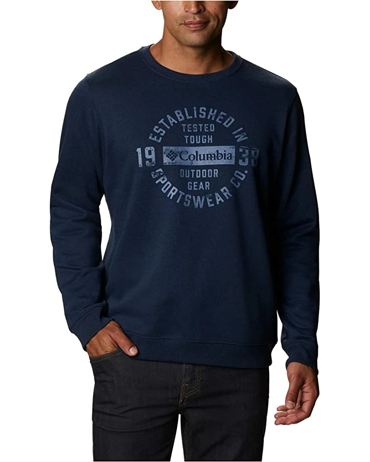 Columbia Men's Hart Mountain Graphic Crew, Soft Pullover | Hoodies & Sweatshirts 8 Columbia Men's Hart Mountain Graphic Crew, Soft Pullover | Hoodies & Sweatshirts - Image 8