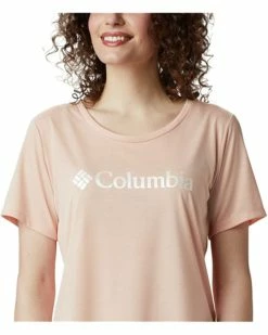 Columbia Women's Lava Lake II Short Sleeve Tee Shirt, Comfort Fit | Shirts & Tops