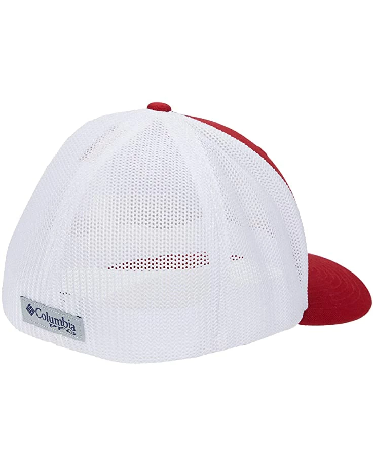 Columbia College Arkansas Razorbacks PFG Mesh™ Fish Flag Ball Cap | Hats 2 Columbia College Arkansas Razorbacks PFG Mesh™ Fish Flag Ball Cap | Hats - Image 2