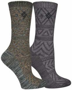Columbia Super Soft Texture Crew 2-Pack | Socks