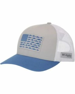 Columbia PFG Mesh™ Snapback Fish Flag Ball Cap | Hats