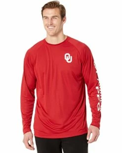 Columbia College Big & Tall Oklahoma Sooners Terminal Tackle™ Long Sleeve Shirt | Shirts & Tops