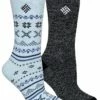 Columbia Midweight Thermal Crew Fair Isle 2-Pack | Socks