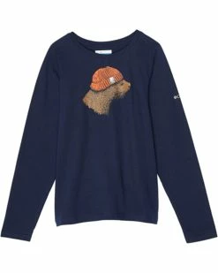 Columbia Kids Dobson Pass™ Long Sleeve Graphic Tee (Little Kids/Big Kids) | Shirts & Tops