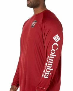 Columbia College Big & Tall South Carolina Gamecocks Terminal Tackle™ Long Sleeve Shirt | Shirts & Tops -Columbia Shop 71OcS800JsL. AC SR736920