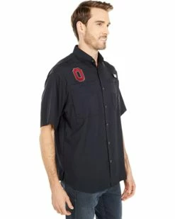 Columbia College Ohio State Buckeyes Tamiami™ Short Sleeve Shirt | Shirts & Tops -Columbia Shop 71PSP09zNVL. AC SR736920