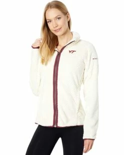 Columbia College Virginia Tech Hokies CLG Fire Side™ II Sherpa Full Zip | Coats & Outerwear