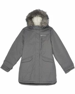 Columbia Kids Suttle Mountain™ Long Insulated Jacket (Little Kids/Big Kids) | Coats & Outerwear