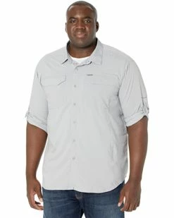Columbia Big and Tall Silver Ridge Lite Long Sleeve Shirt | Shirts & Tops -Columbia Shop 71UoflTTtaL. AC SR736920