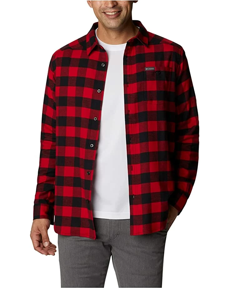 Columbia Men's Cornell Woods Flannel Long Sleeve Shirt | Shirts & Tops 14 Columbia Men's Cornell Woods Flannel Long Sleeve Shirt | Shirts & Tops - Image 14