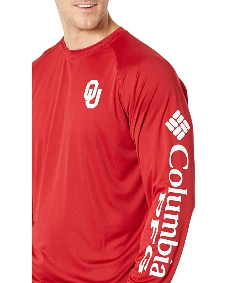 Columbia College Big & Tall Oklahoma Sooners Terminal Tackle™ Long Sleeve Shirt | Shirts & Tops 3 Columbia College Big & Tall Oklahoma Sooners Terminal Tackle™ Long Sleeve Shirt | Shirts & Tops - Image 3