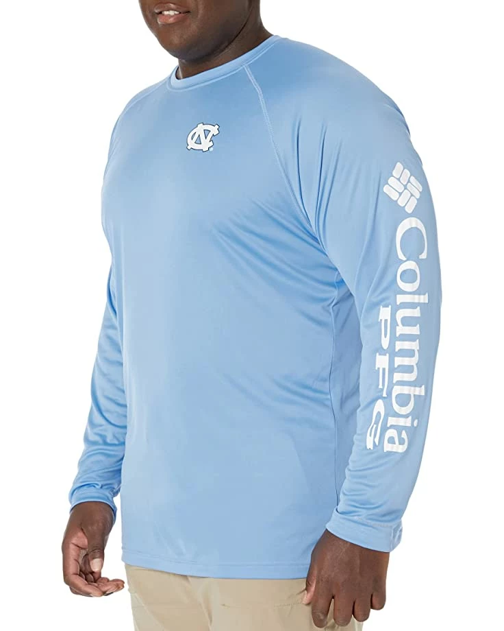 Columbia College Big & Tall North Carolina Tar Heels Terminal Tackle™ Long Sleeve Shirt | Shirts & Tops 3 Columbia College Big & Tall North Carolina Tar Heels Terminal Tackle™ Long Sleeve Shirt | Shirts & Tops - Image 3
