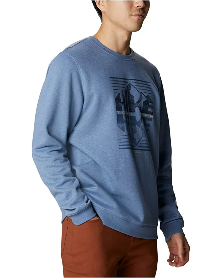 Columbia Men's Hart Mountain Graphic Crew, Soft Pullover | Hoodies & Sweatshirts 5 Columbia Men's Hart Mountain Graphic Crew, Soft Pullover | Hoodies & Sweatshirts - Image 5