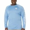 Columbia College Big & Tall North Carolina Tar Heels Terminal Tackle™ Long Sleeve Shirt | Shirts & Tops