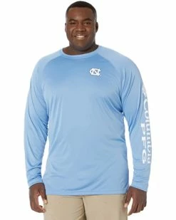 Columbia College Big & Tall North Carolina Tar Heels Terminal Tackle⢠Long Sleeve Shirt | Shirts & Tops