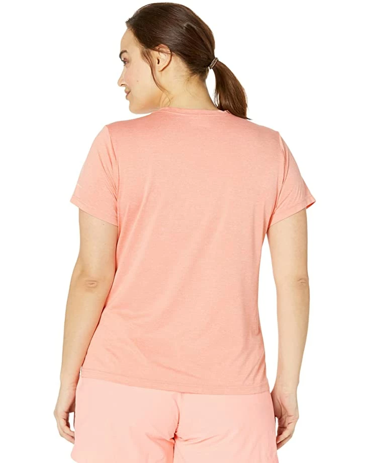 Columbia Plus Size Hike™ Short Sleeve V-Neck | Shirts & Tops 2 Columbia Plus Size Hike™ Short Sleeve V-Neck | Shirts & Tops - Image 2