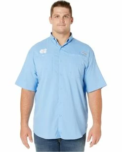 Columbia College Big & Tall North Carolina Tar Heels Collegiate Tamiami⢠II Short Sleeve Shirt | Shirts & Tops
