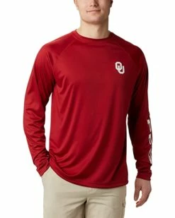 Columbia College Oklahoma Sooners Terminal Tackle™ Long Sleeve Shirt | Shirts & Tops