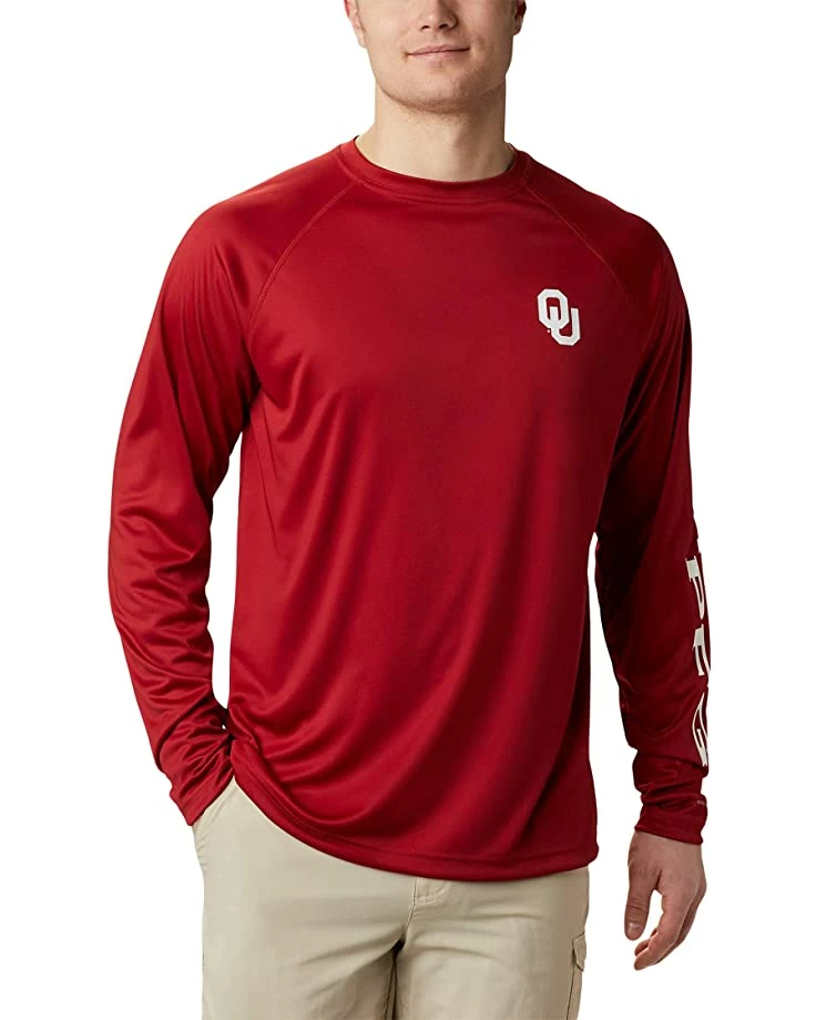 Columbia College Oklahoma Sooners Terminal Tackle™ Long Sleeve Shirt | Shirts & Tops 1 Columbia College Oklahoma Sooners Terminal Tackle™ Long Sleeve Shirt | Shirts & Tops
