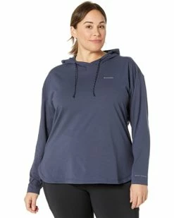 Columbia Plus Size Sun Trek™ Hooded Pullover | Shirts & Tops