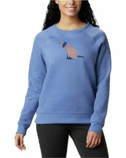 Columbia Women's Hart Mountain Graphic Crew, Soft Pullover | Shirts & Tops -Columbia Shop 71x3h2TaeML. AC SR736920