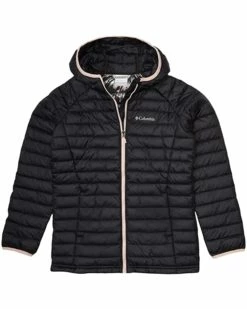 Columbia Kids Powder Lite™ Hooded Jacket (Little Kids/Big Kids) | Coats & Outerwear