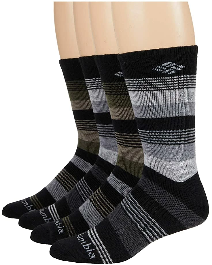 Columbia Stripe Wool Crew 4-Pack | Socks 1 Columbia Stripe Wool Crew 4-Pack | Socks