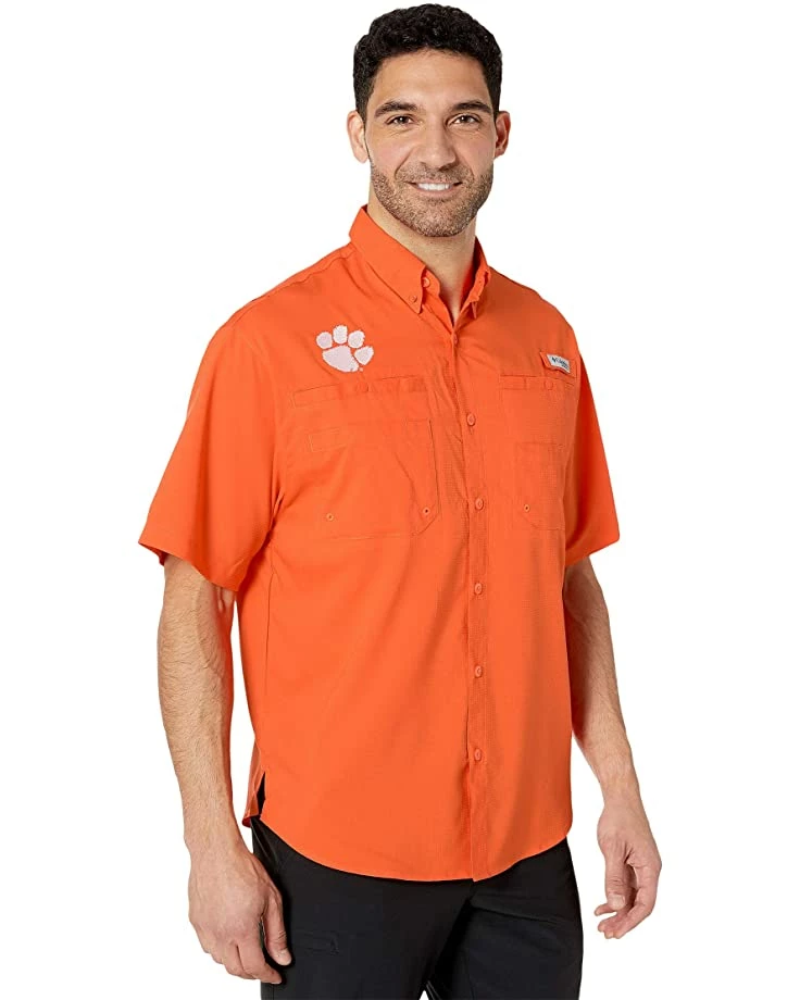 Columbia College Clemson Tigers Collegiate Tamiami™ II Short Sleeve Shirt | Shirts & Tops 4 Columbia College Clemson Tigers Collegiate Tamiami™ II Short Sleeve Shirt | Shirts & Tops - Image 4