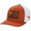 Columbia College Texas Longhorns PFG Mesh™ Fish Flag Ball Cap | Hats