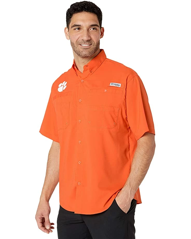 Columbia College Clemson Tigers Collegiate Tamiami™ II Short Sleeve Shirt | Shirts & Tops 2 Columbia College Clemson Tigers Collegiate Tamiami™ II Short Sleeve Shirt | Shirts & Tops - Image 2