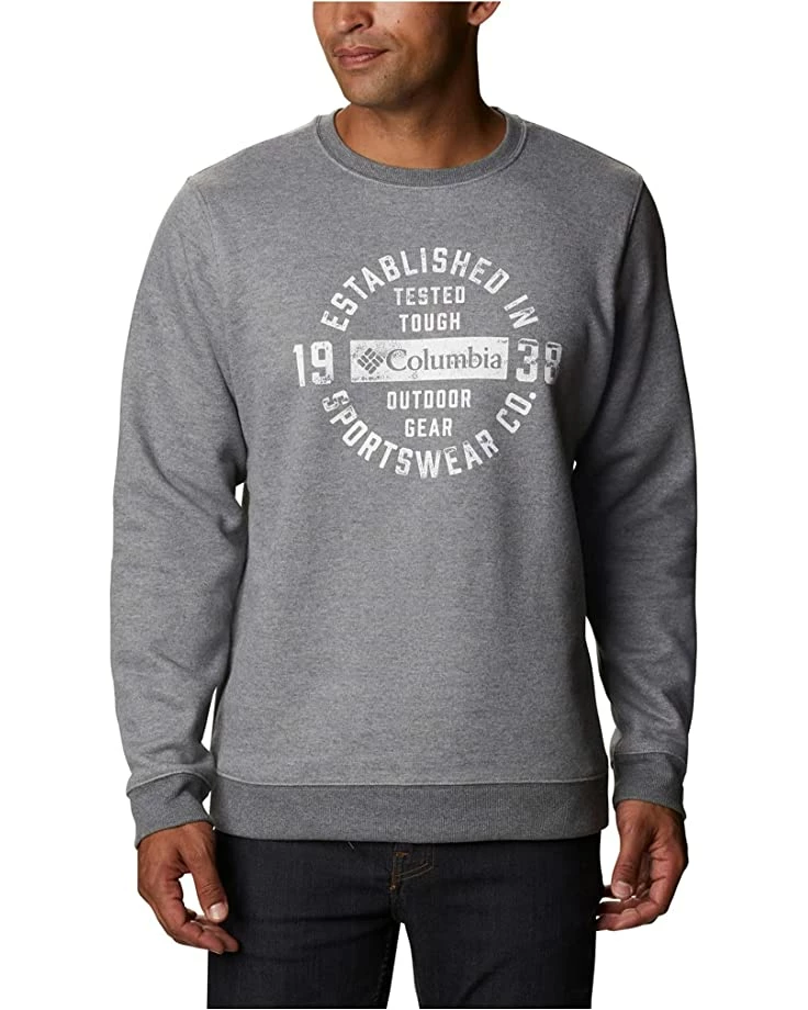 Columbia Men's Hart Mountain Graphic Crew, Soft Pullover | Hoodies & Sweatshirts 7 Columbia Men's Hart Mountain Graphic Crew, Soft Pullover | Hoodies & Sweatshirts - Image 7