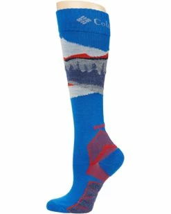 Columbia Omni-Heat Ski Over-the-Calf NW MTN Range Medium Weight 1-Pack | Socks