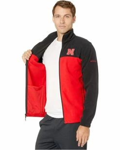 Columbia College Nebraska Cornhuskers CLG Flanker™ III Fleece Jacket | Coats & Outerwear -Columbia Shop 81OCP2tFtuL. AC SR736920