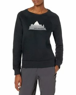 Columbia Women's Hart Mountain Graphic Crew, Soft Pullover | Shirts & Tops