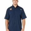 Columbia College Big & Tall Auburn Tigers Collegiate Tamiami™ II Short Sleeve Shirt | Shirts & Tops