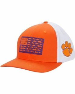Columbia College Clemson Tigers PFG Mesh™ Fish Flag Ball Cap | Hats