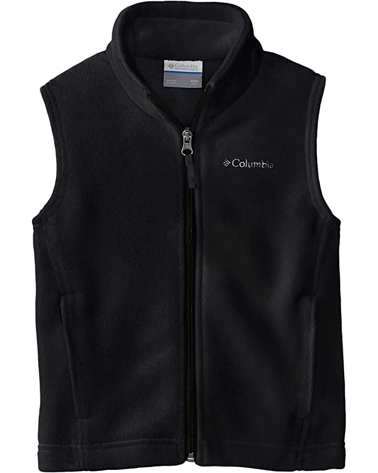 Columbia Kids Steens Mountain™ Fleece Vest (Little Kids/Big Kids) | Coats & Outerwear 1 Columbia Kids Steens Mountain™ Fleece Vest (Little Kids/Big Kids) | Coats & Outerwear