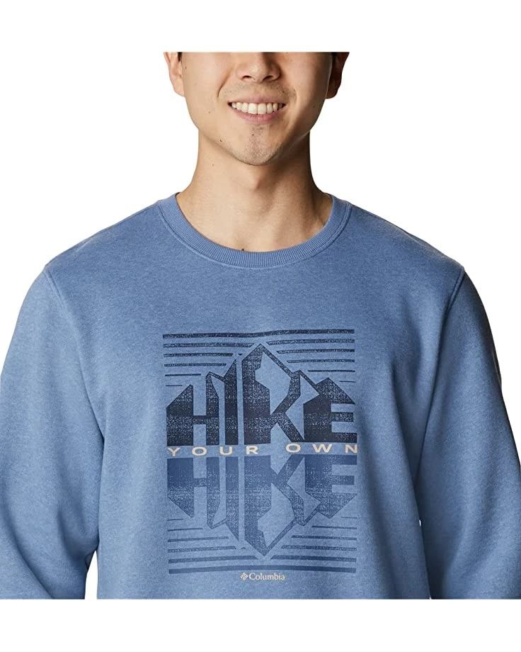 Columbia Men's Hart Mountain Graphic Crew, Soft Pullover | Hoodies & Sweatshirts 4 Columbia Men's Hart Mountain Graphic Crew, Soft Pullover | Hoodies & Sweatshirts - Image 4