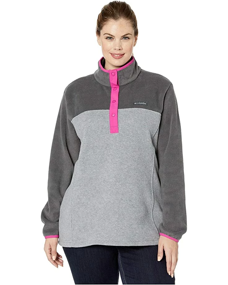 Columbia Plus Size Benton Springs™ 12 Snap Pullover | Coats & Outerwear 6 Columbia Plus Size Benton Springs™ 12 Snap Pullover | Coats & Outerwear - Image 6