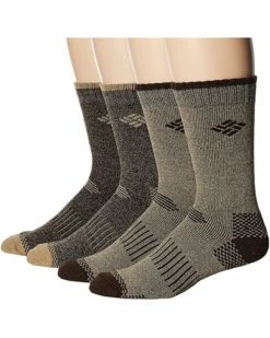 Columbia Moisture Control Cush Crew 4-Pack | Socks